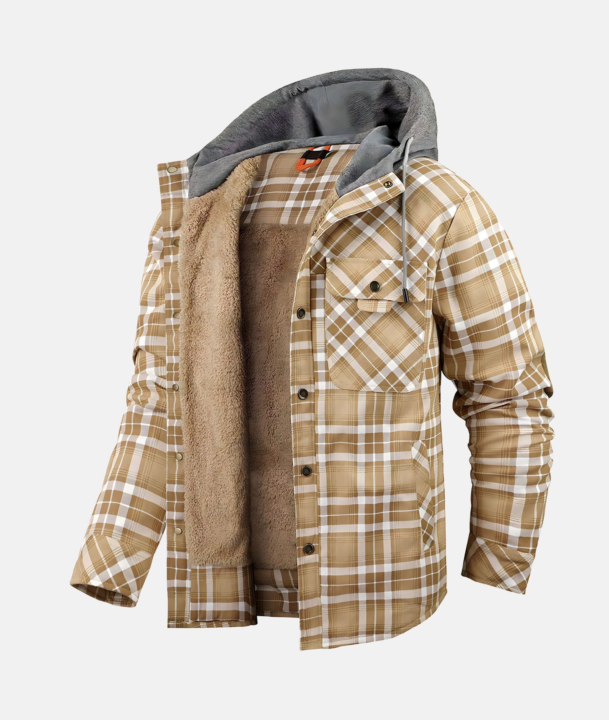 Frederik | Fleece-lined Flannel Jacket