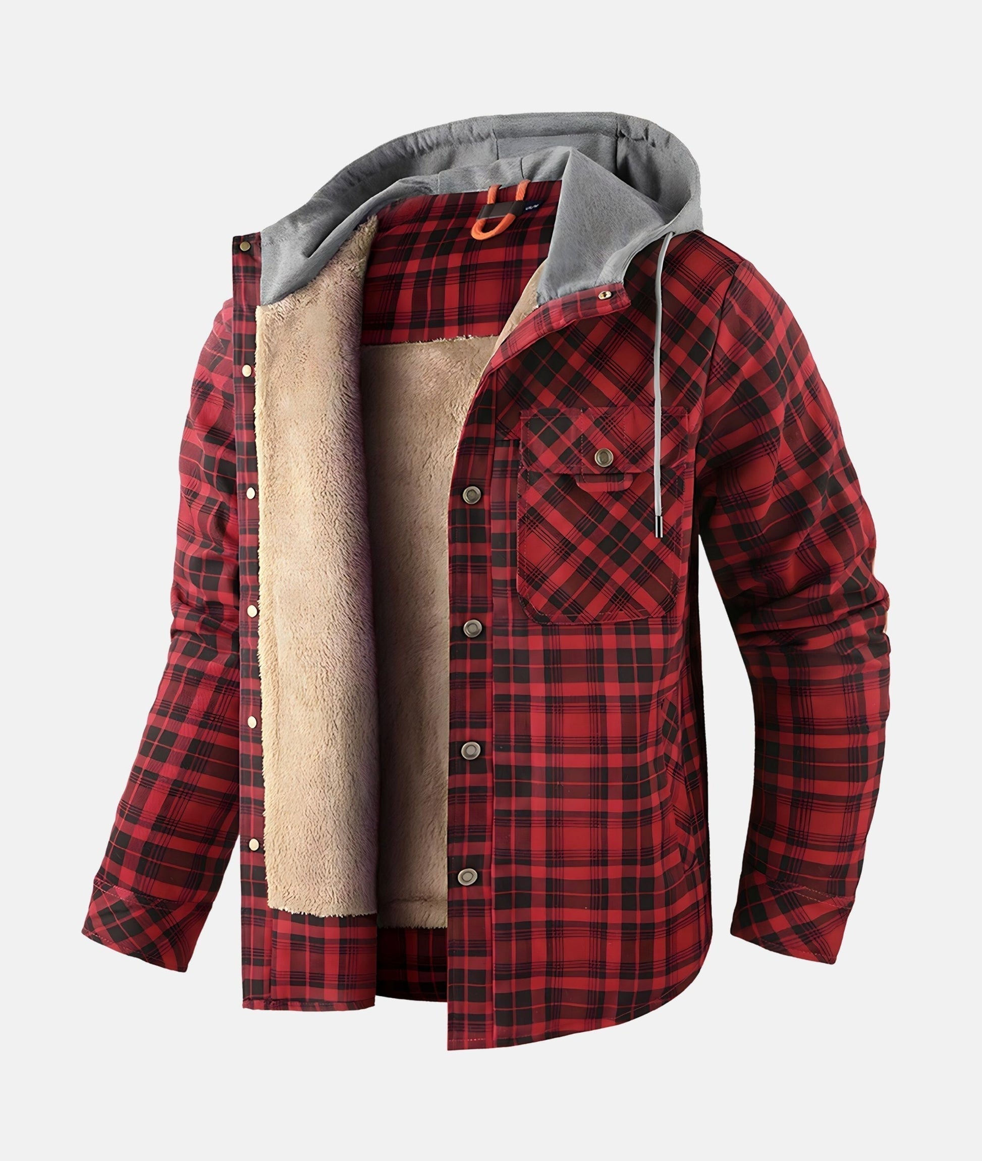 Frederik | Fleece-lined Flannel Jacket