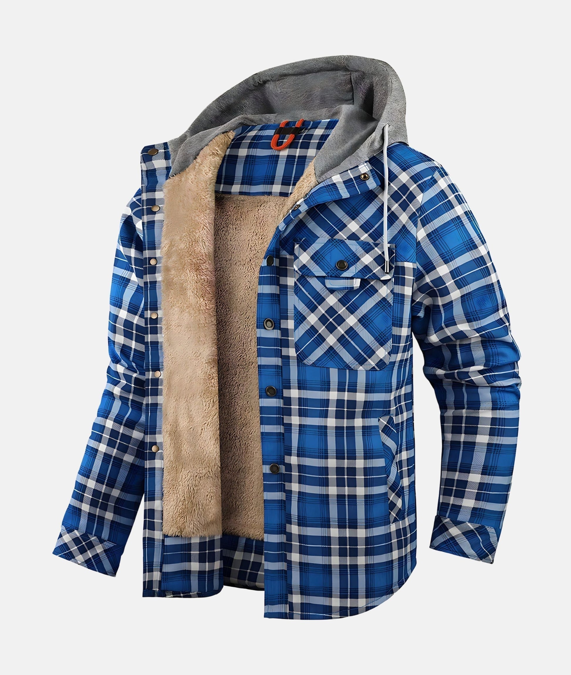 Frederik | Fleece-lined Flannel Jacket