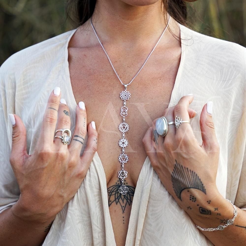 Daya 7-Chakra Necklace