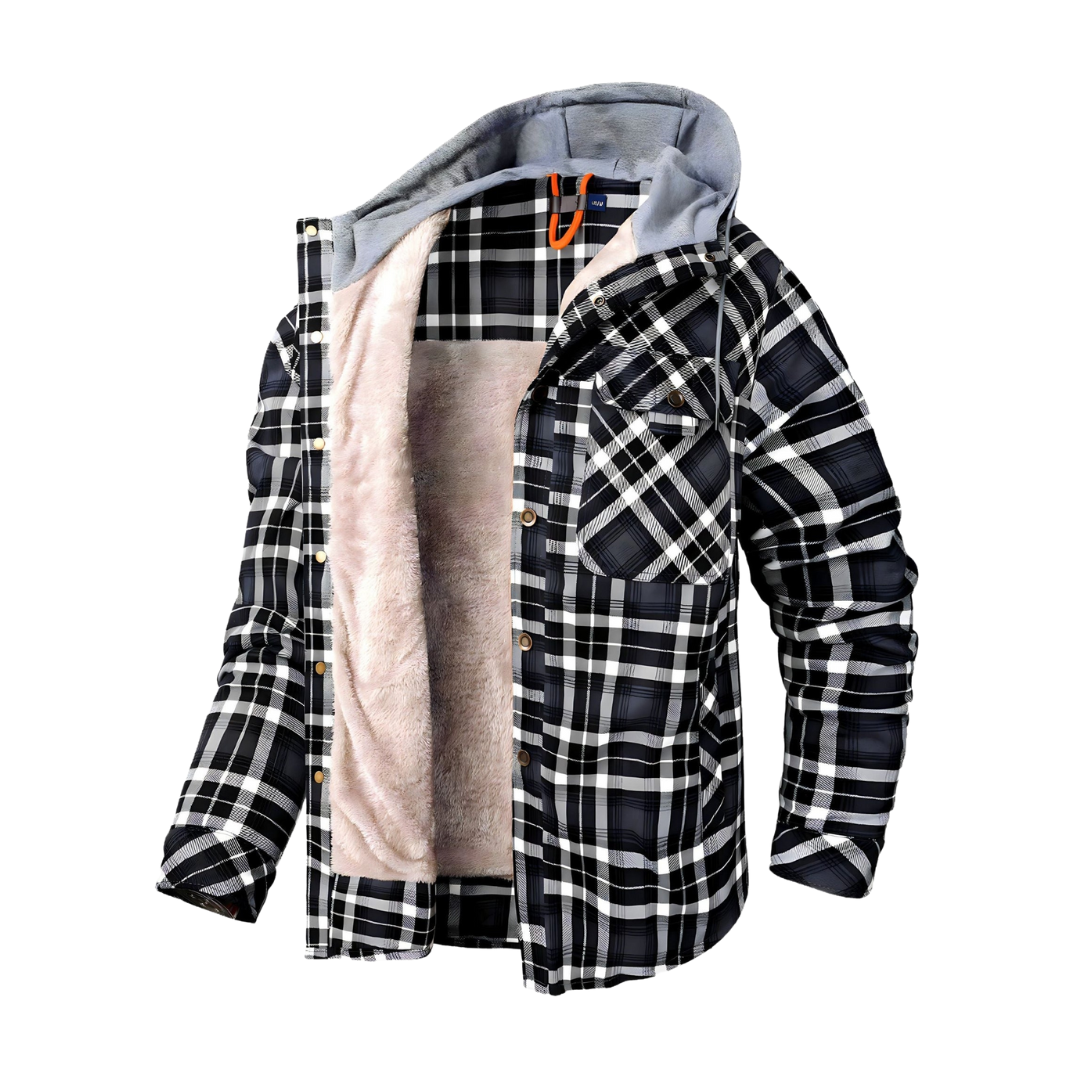 Frederik | Fleece-lined Flannel Jacket