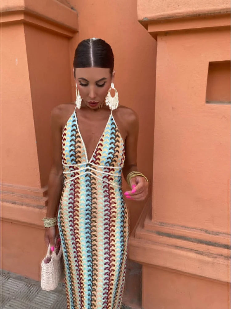 Divorce | Elegant Modern Long Dress