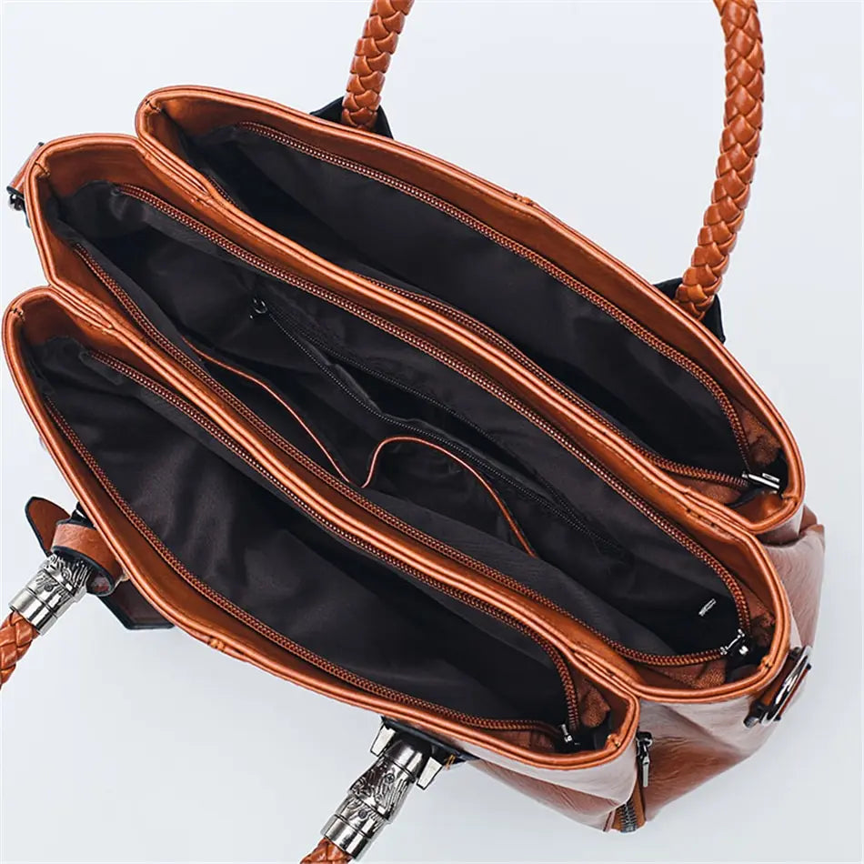 SIGNE | FASHIONABLE LEATHER HAND BAG