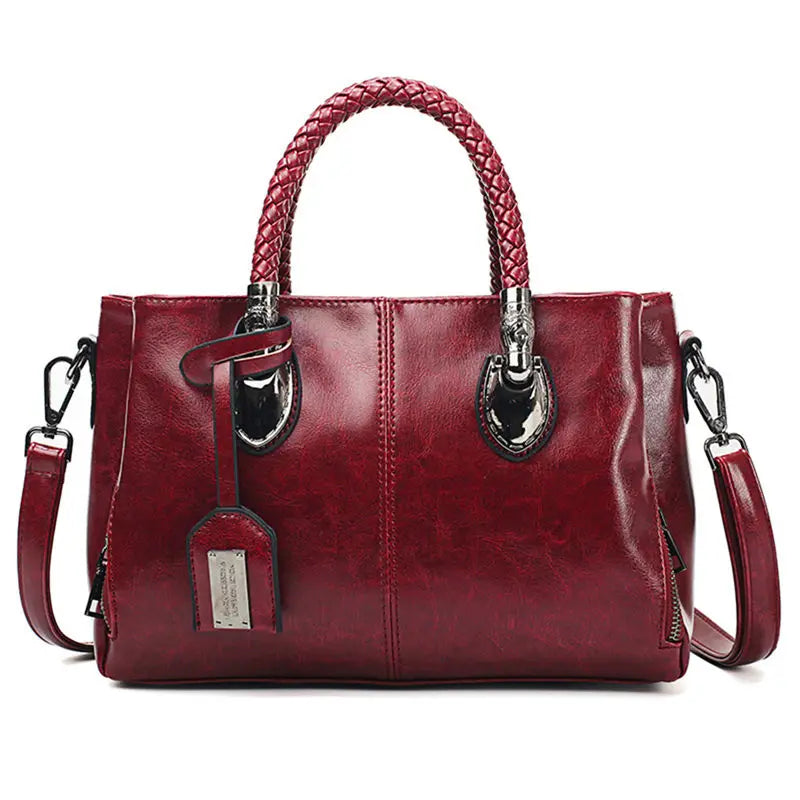SIGNE | FASHIONABLE LEATHER HAND BAG